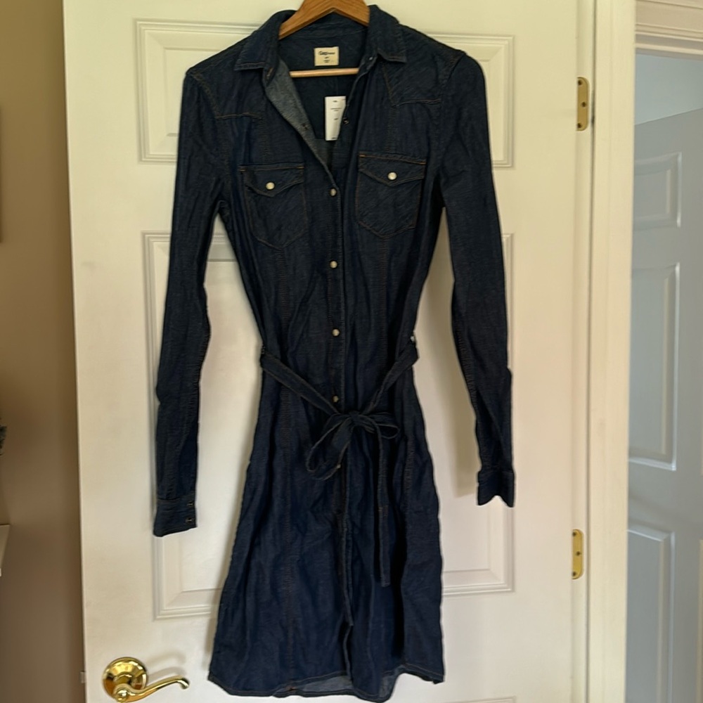 Denim Gap knee length dress